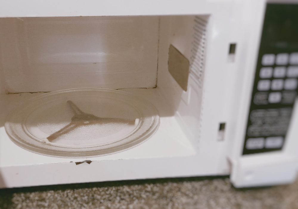 microwave oven glass plate turntable
